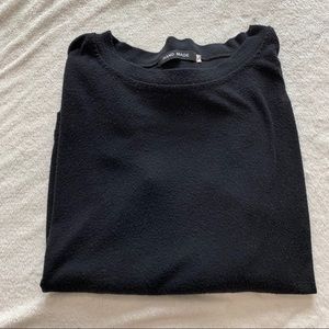 Black hand made long sleeve